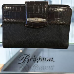 Brighton Women's Black Wallet